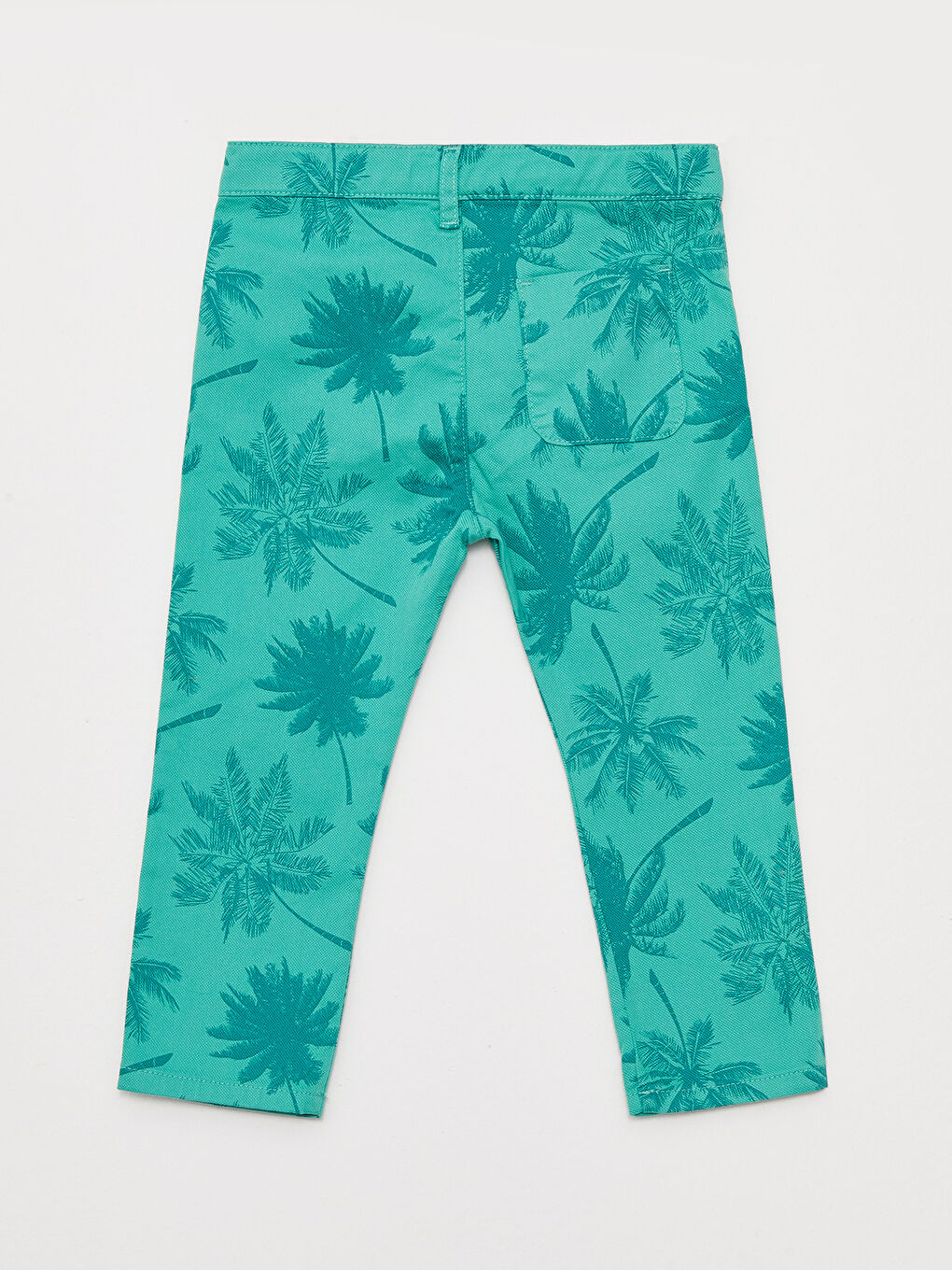 Yeşil Baskılı Erkek Bebek Pantolon-1