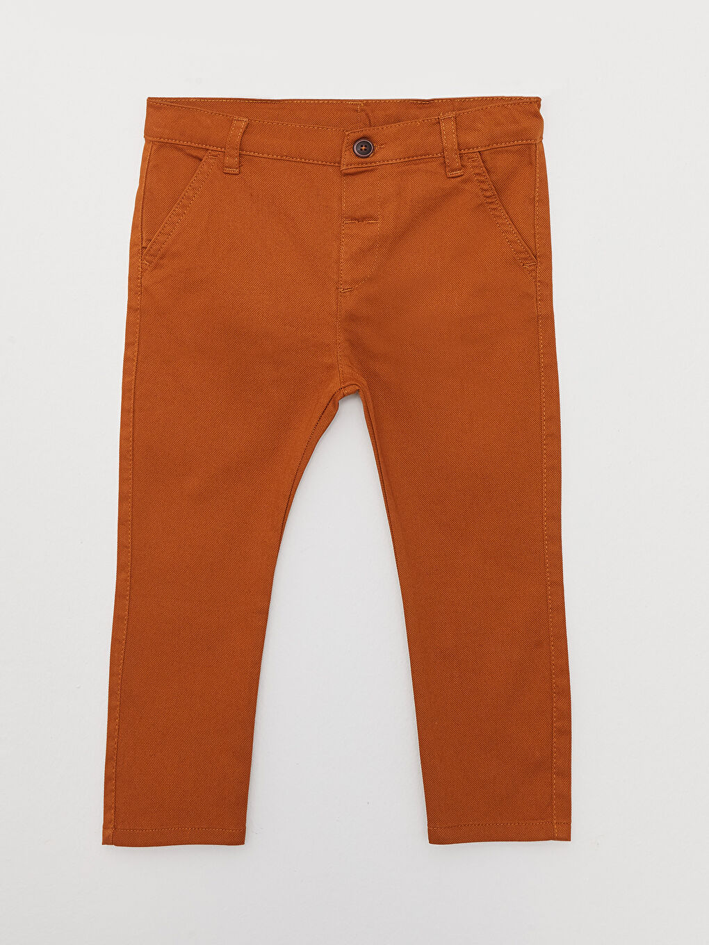 Kahverengi Basic Erkek Bebek Pantolon