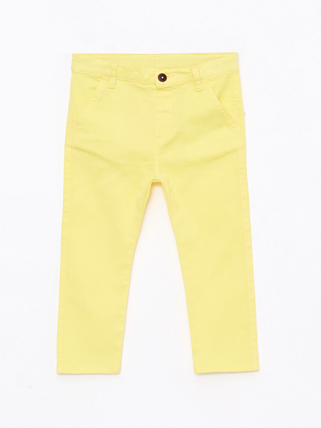 Sarı Basic Erkek Bebek Pantolon