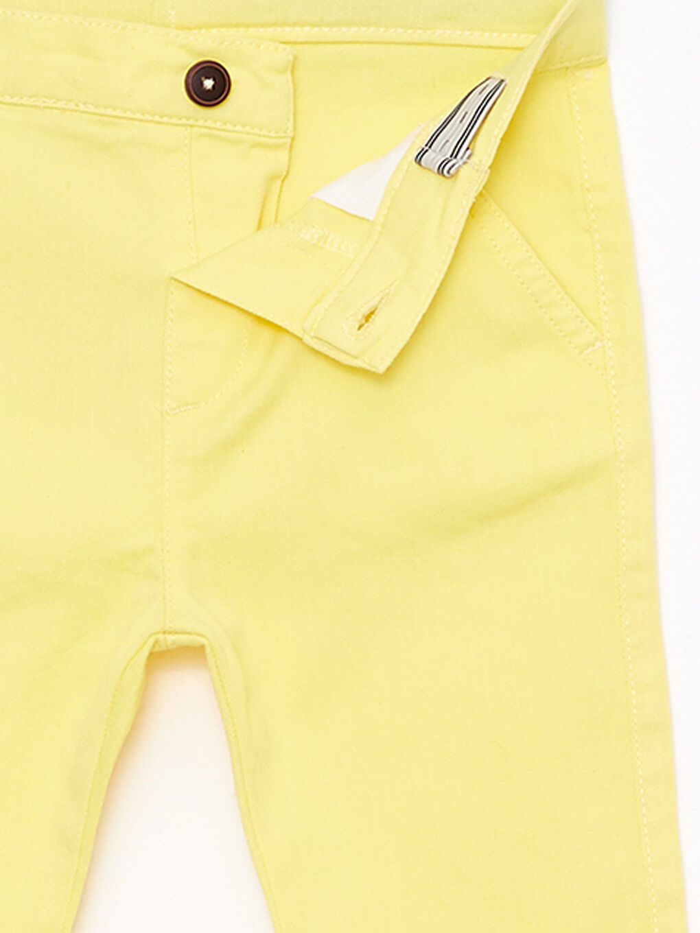 Sarı Basic Erkek Bebek Pantolon-2
