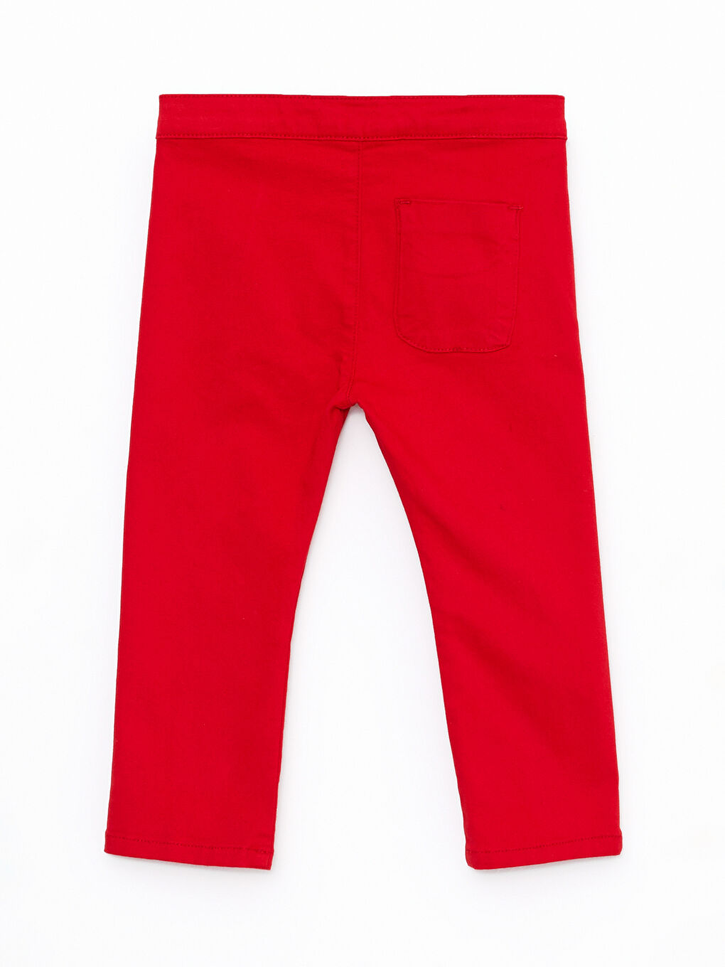 Kırmızı Basic Erkek Bebek Pantolon-1