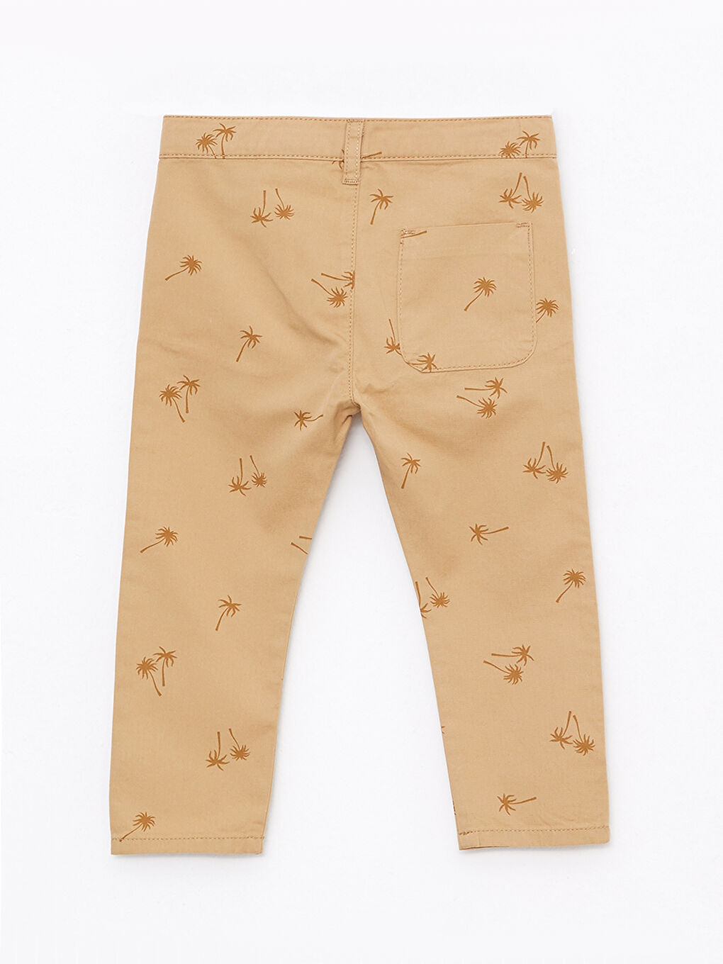 Kahverengi Baskılı Erkek Bebek Pantolon-1