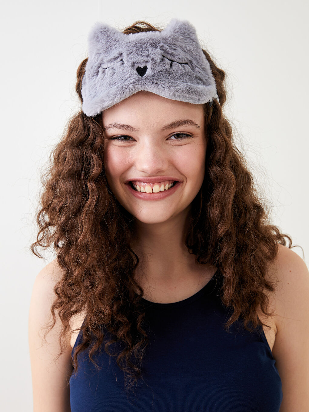 Karışık Nakışlı Kadın Uyku Bandı