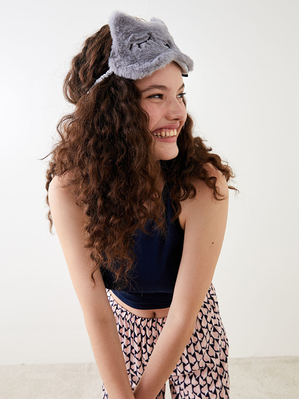 Karışık Nakışlı Kadın Uyku Bandı-4