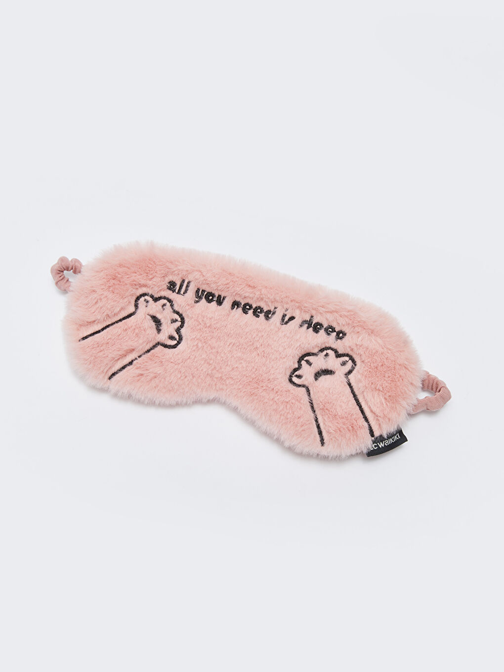 Pembe Nakışlı Kadın Uyku Bandı-2