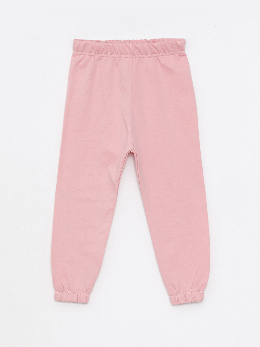 LCW ECO Bisiklet Yaka Uzun Kollu Baskılı Kız Bebek Sweatshirt ve Eşofman Alt 2'li Takım -W2GD88Z4-FGV