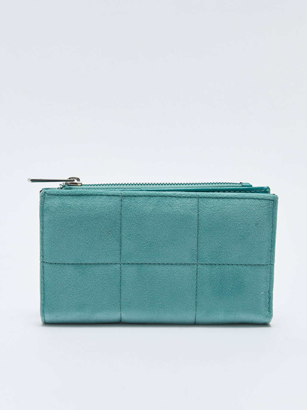 Yeşil Kadife Kadın Cüzdan