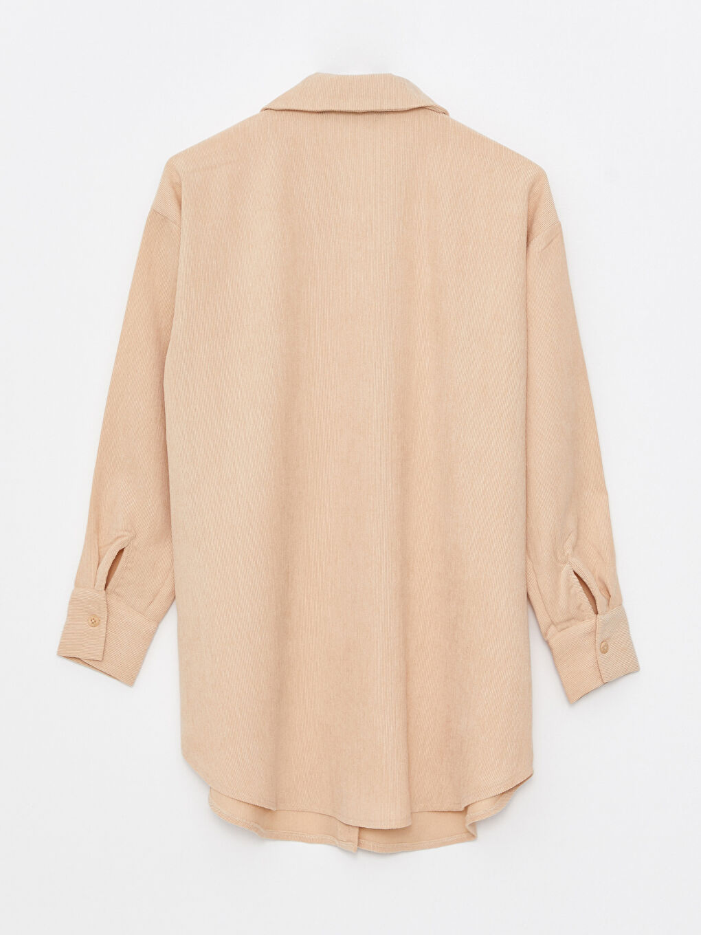 Plain Long Sleeve Women's Shirt Tunic-6