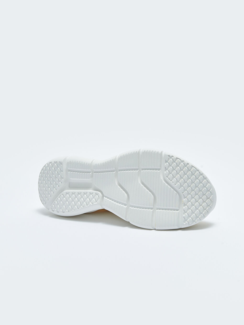 Ekru File Detaylı Kadın Aktif Spor Ayakkabı-3