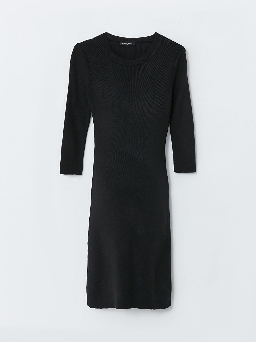 Crew Neck Regular Maternity Tricot Dress -W2GE72Z8-CVL