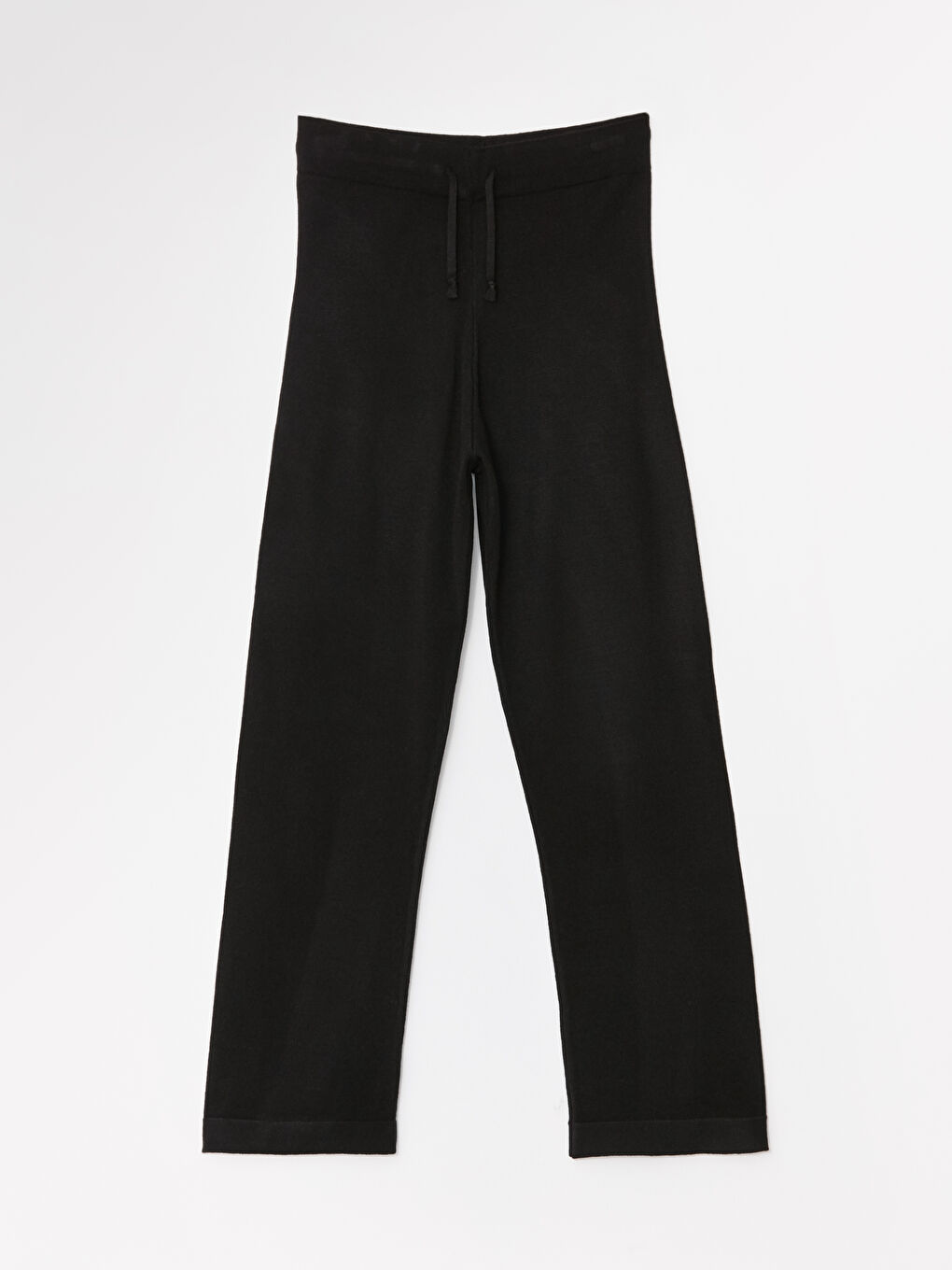 Croială Standard Regular Pantaloni Tricot pentru Gravide-5