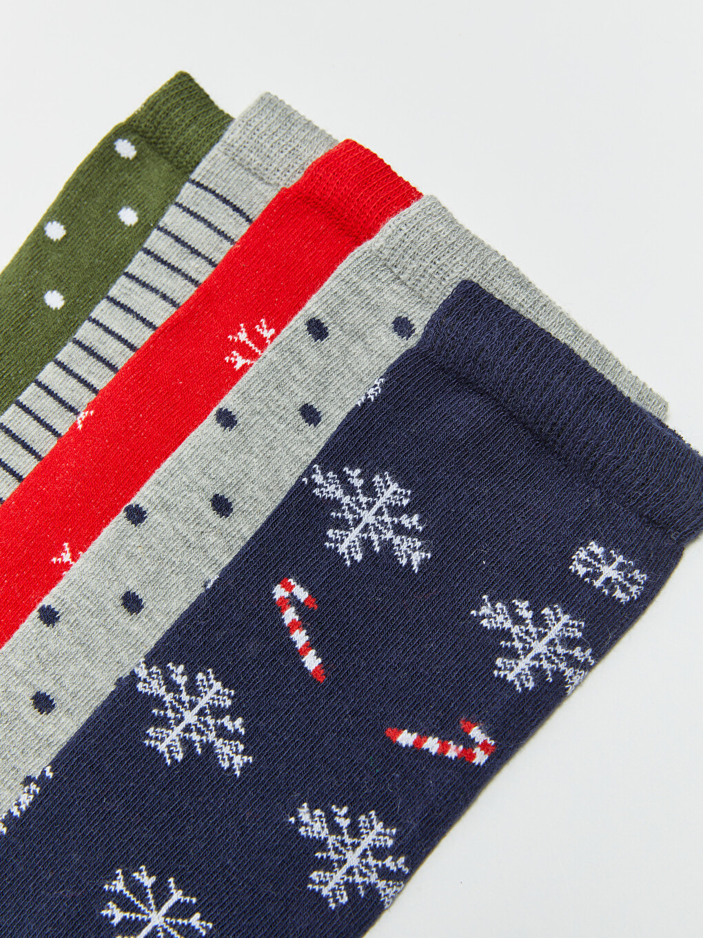 New Year Themed Boys' Ankle Socks 5 Pack-3
