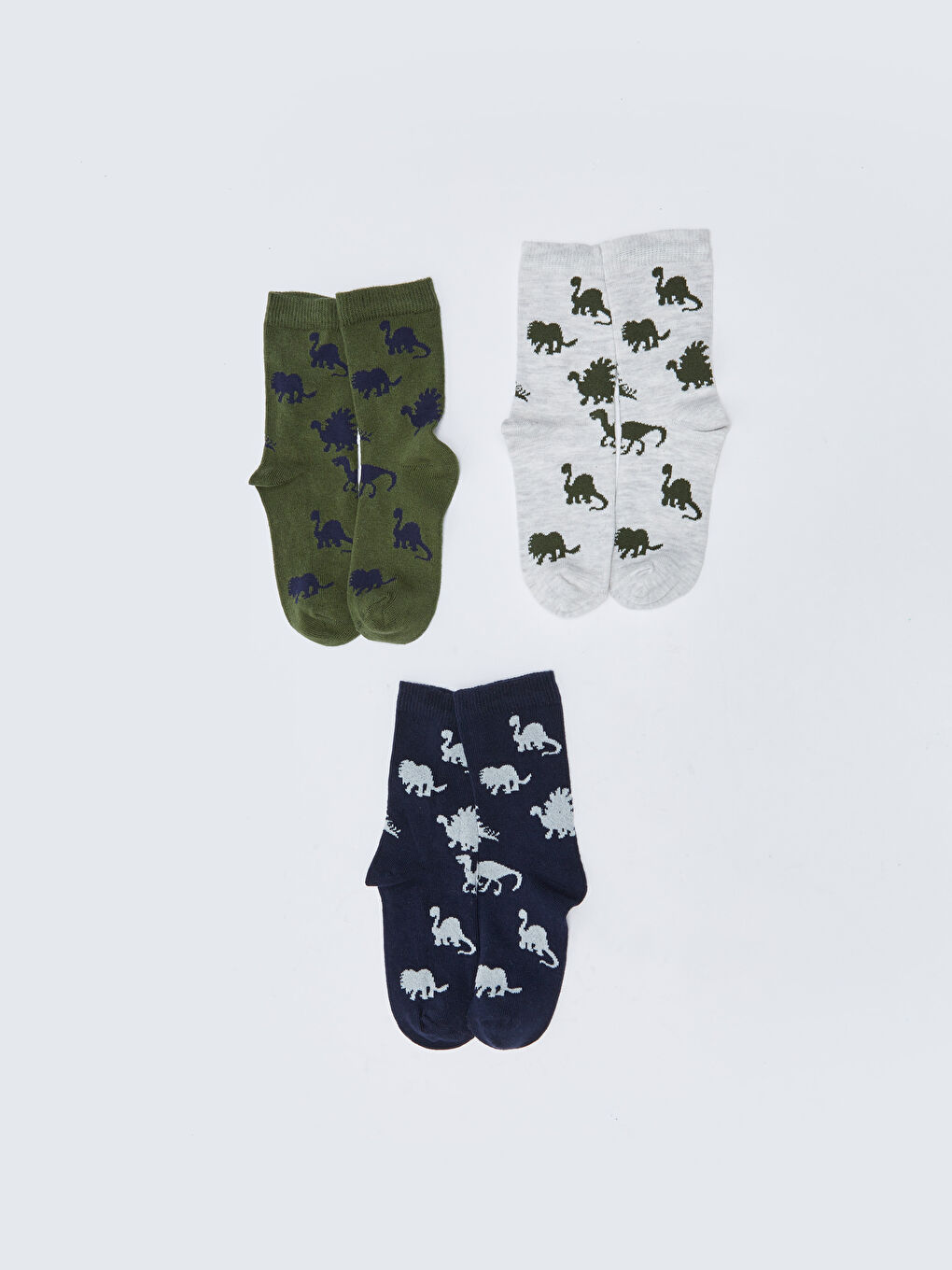 Patterned Boys' Ankle Socks 7 Pack-2