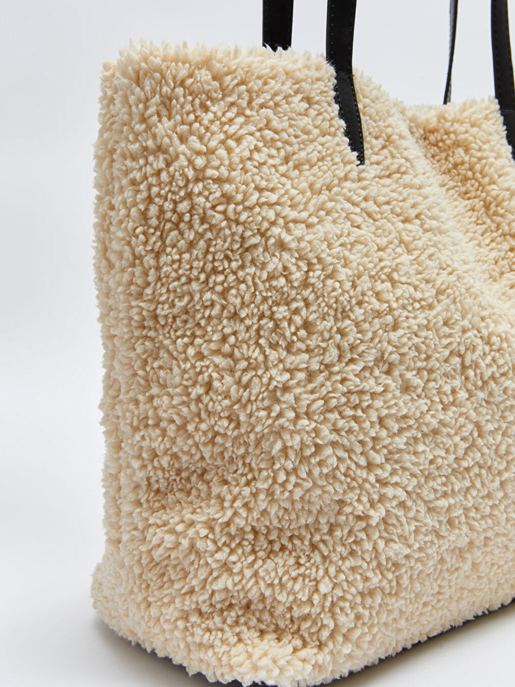 Plain Fur Women Shoulder Bag-3