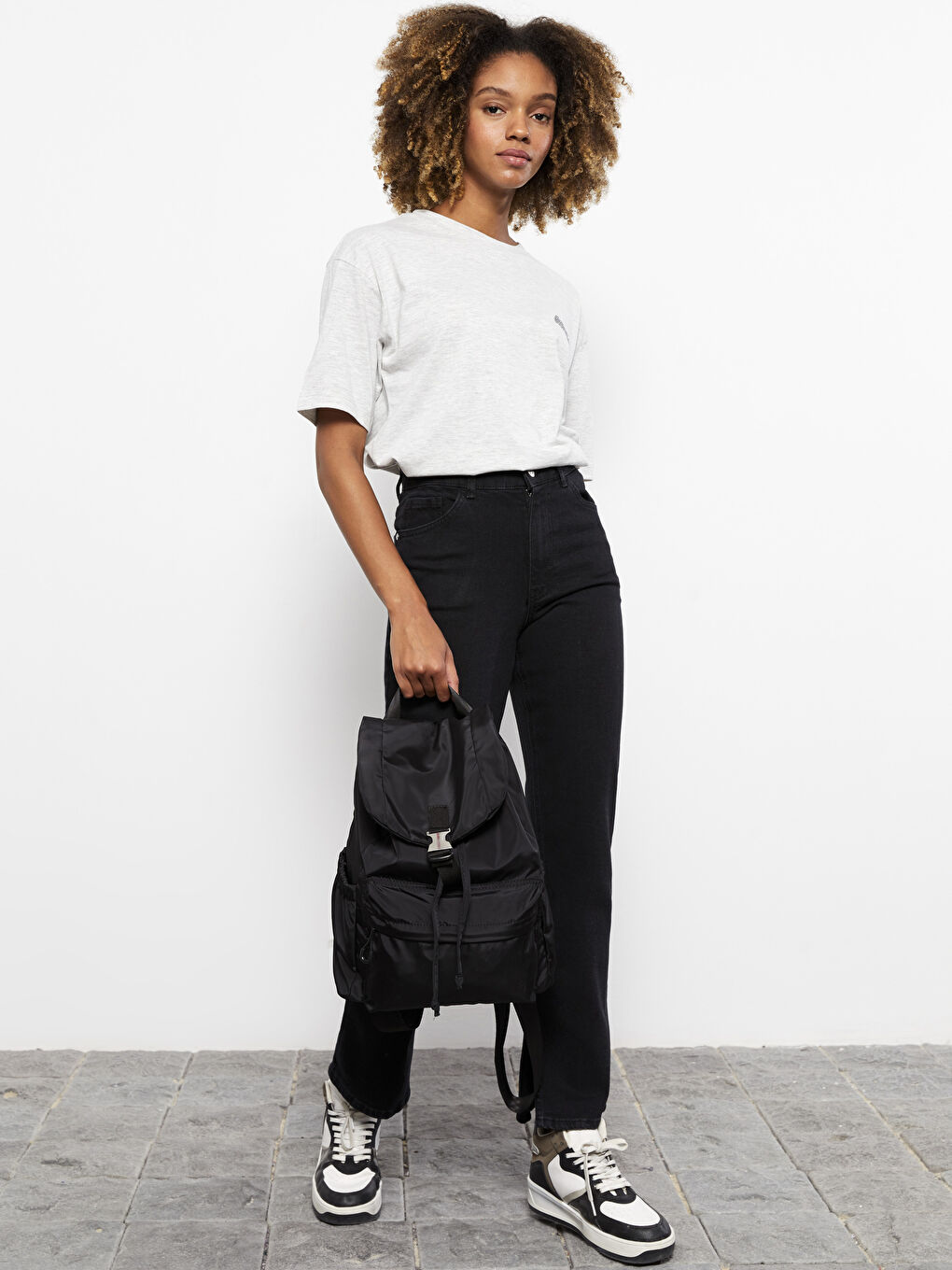 Әйелдерге арналған парашют матасы рюкзак-1