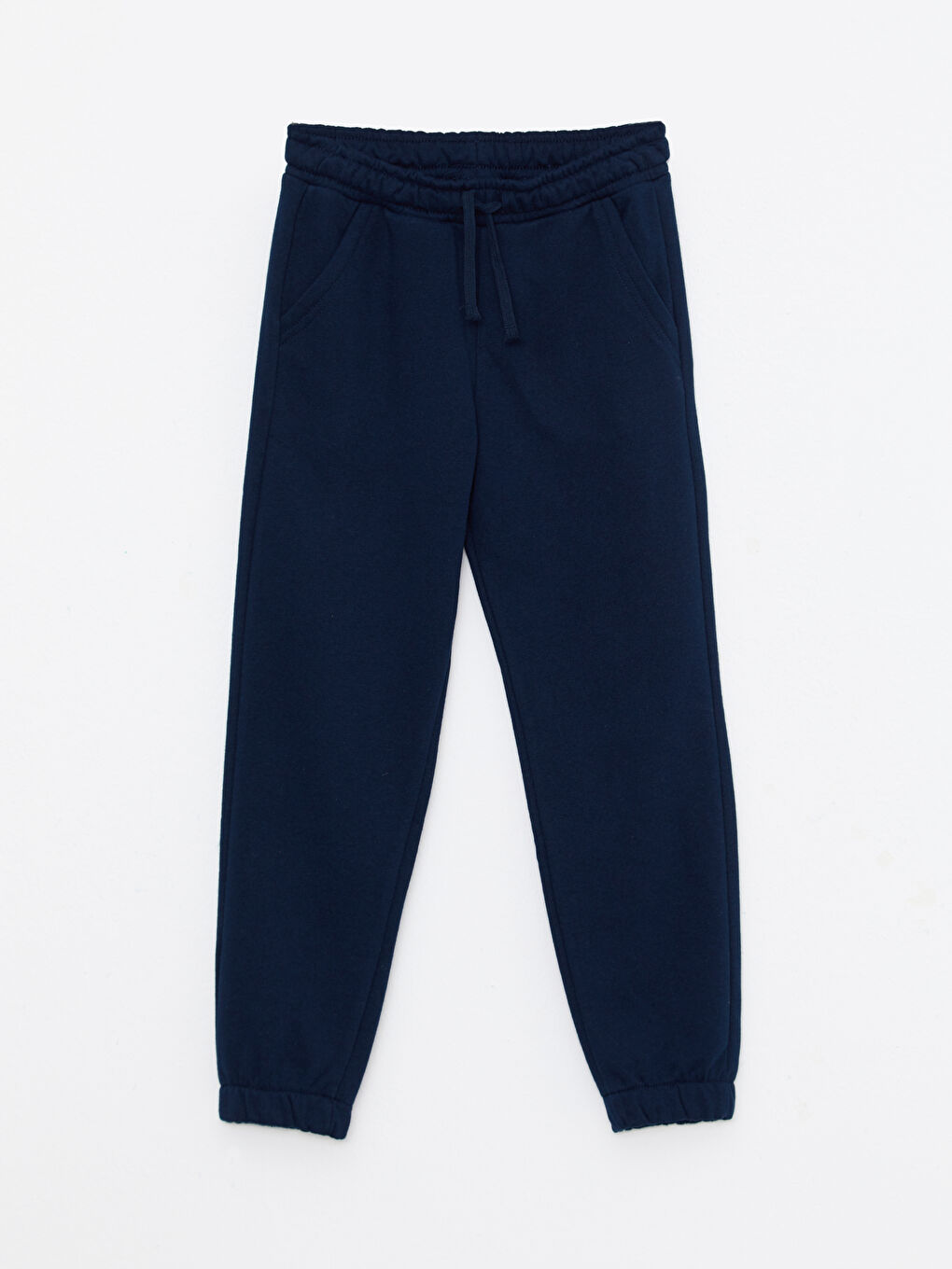 Lacivert Bisiklet Yaka Baskılı Uzun Kollu Erkek Çocuk Sweatshirt ve Eşofman Altı-2