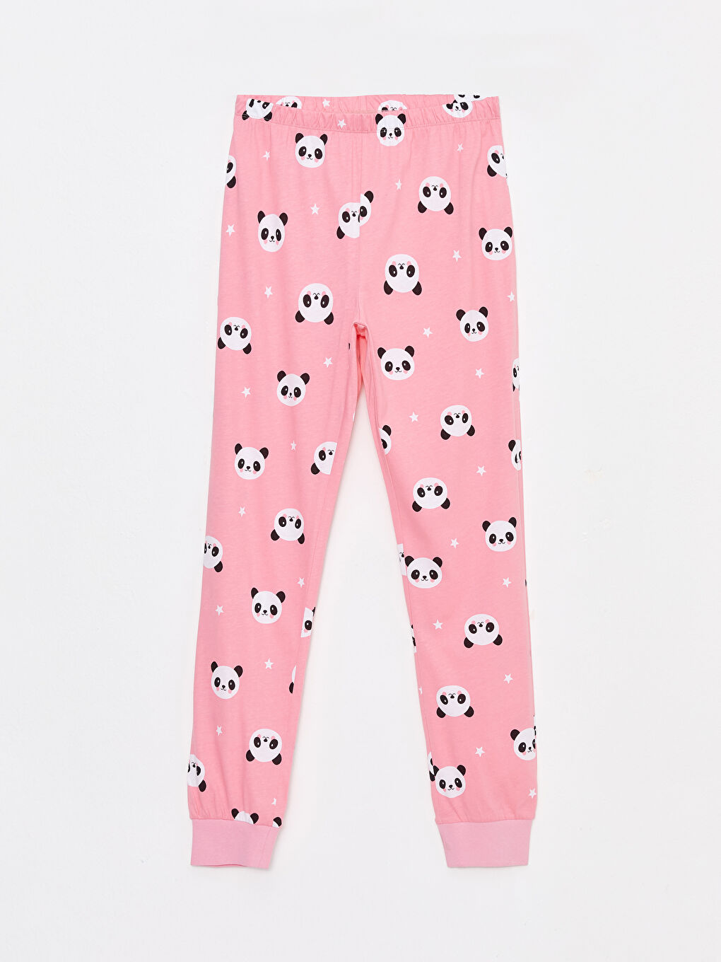 Crew Neck Printed Long Sleeve Women's Pyjama Set-9