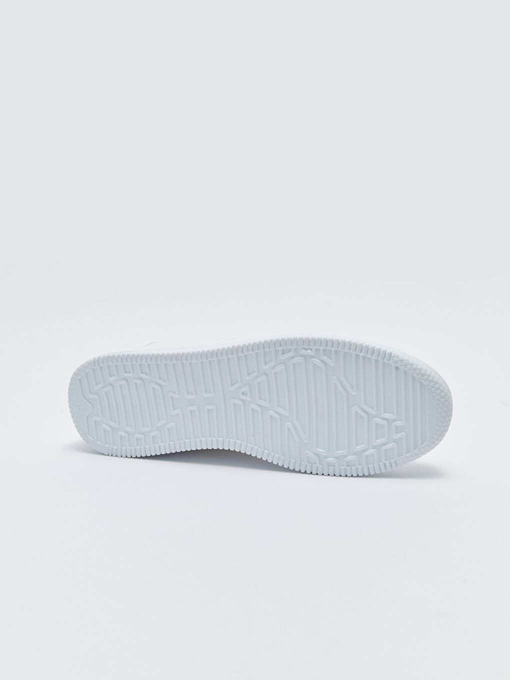 Beyaz Bağcıklı Erkek Spor Ayakkabı-3