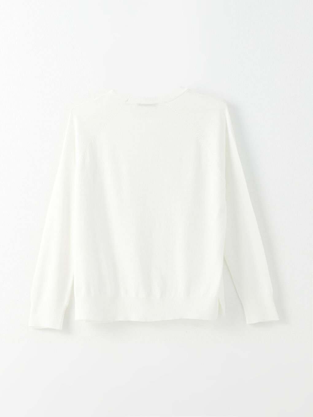 LCW Vision Rundhalsausschnitt Schlicht Langarm Damen Strickpullover -W2GI75Z8-R9J