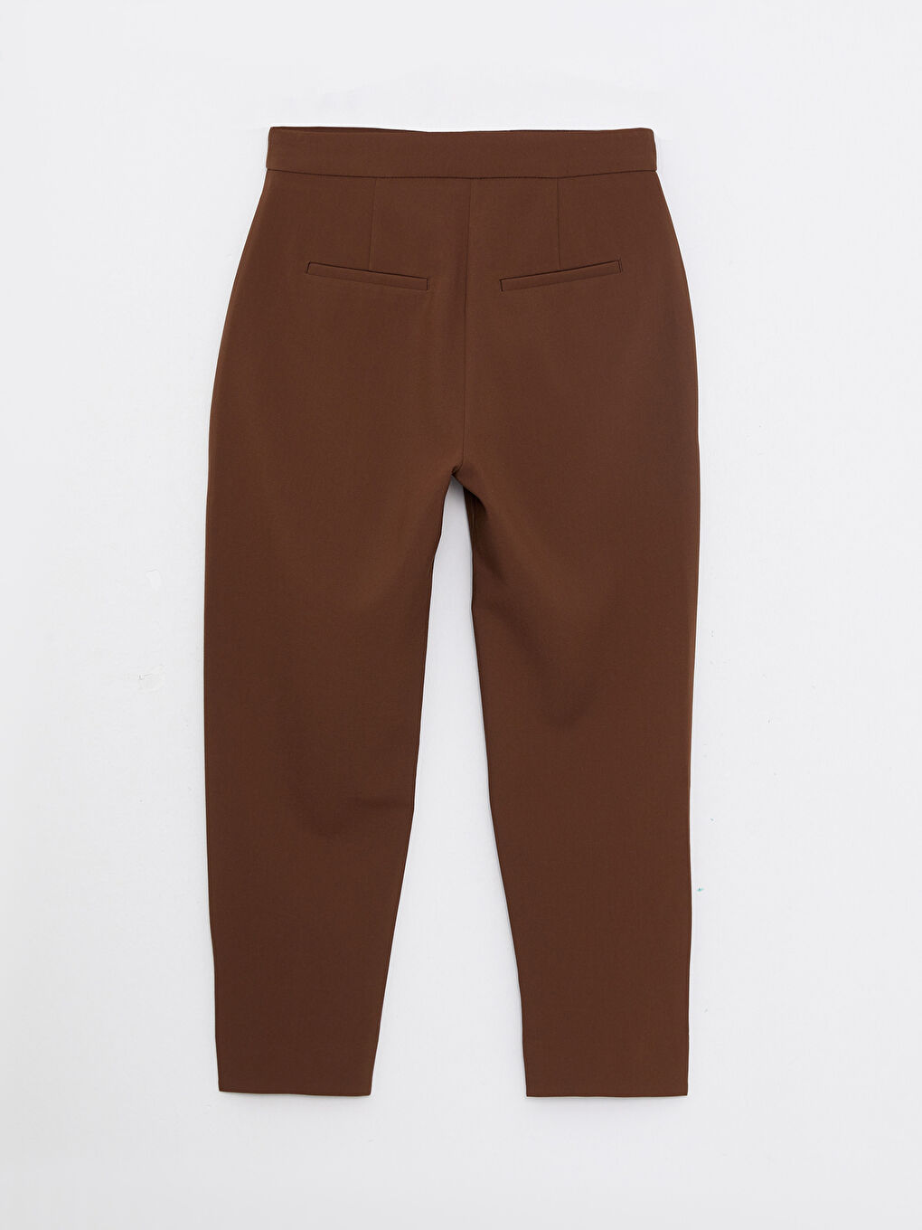 Women's Standard Fit Plain Trousers-6