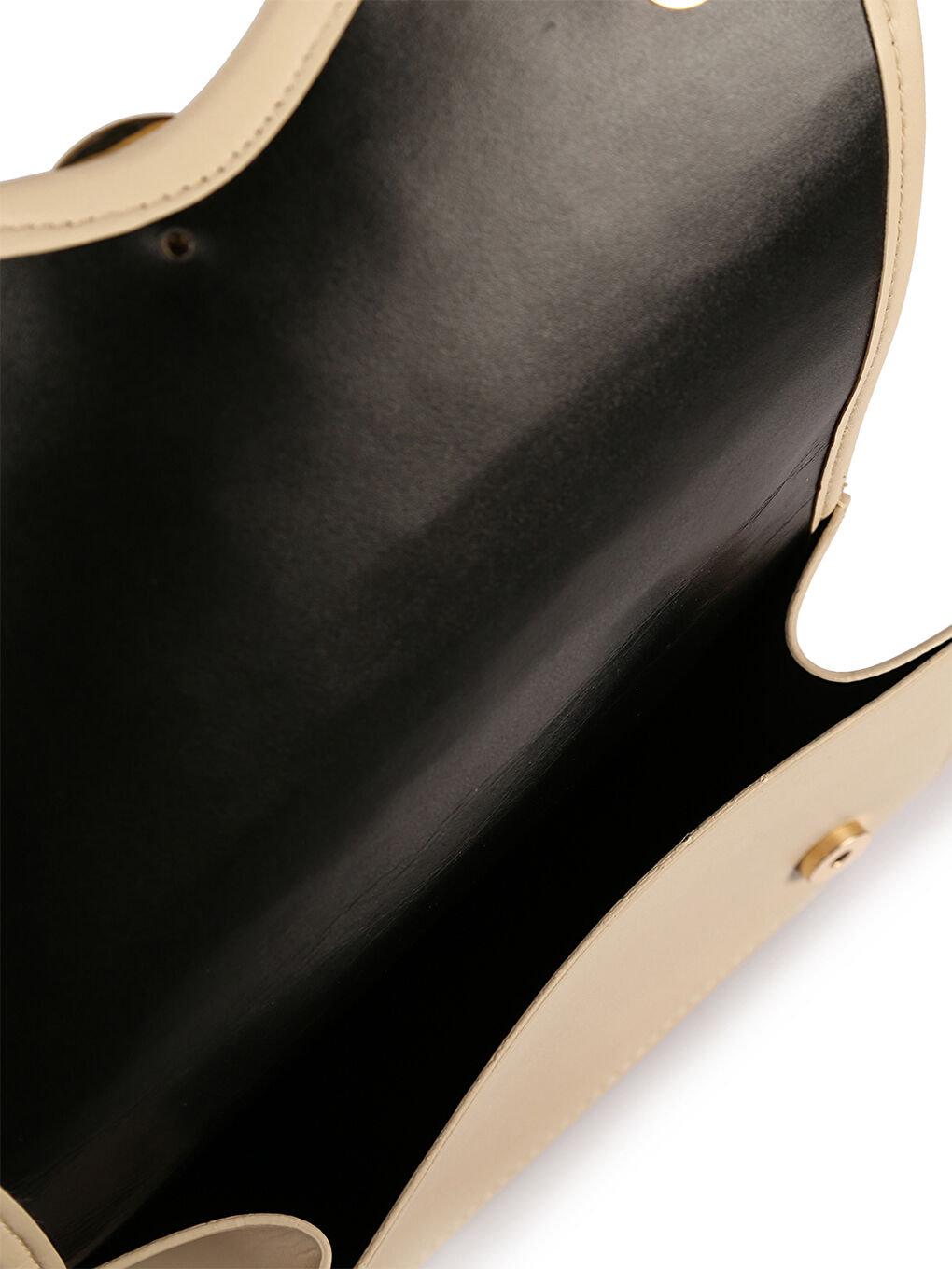 Bej Kapitoneli Zincir Askılı Kadın Omuz Çantası-3