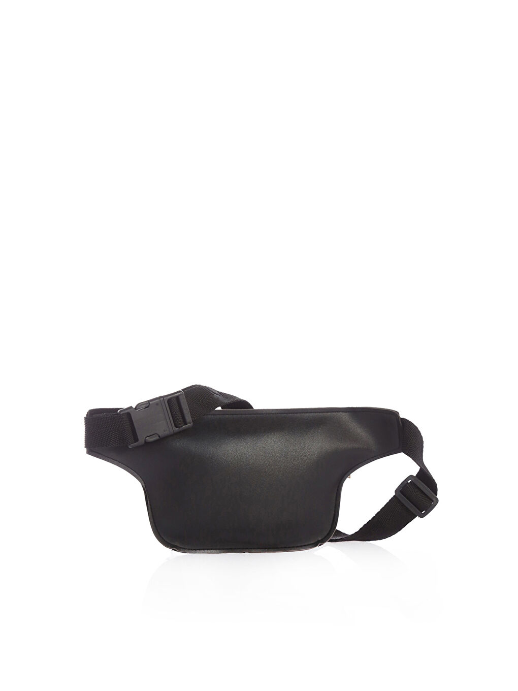 Siyah Ayarlanabilir Kemerli Kadın Bel Çantası-1