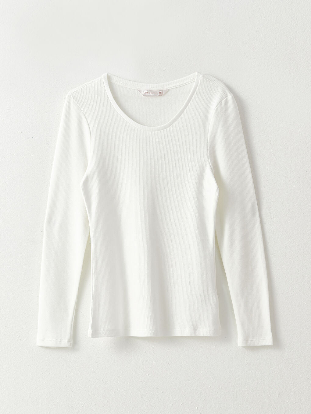 طبقة حرارية أساسية بياقة دائرية للسيدات-5