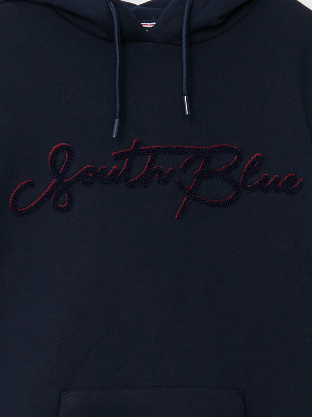 SOUTHBLUE Lacivert Kapüşonlu Nakışlı Uzun Kollu Kadın Sweatshirt - 11