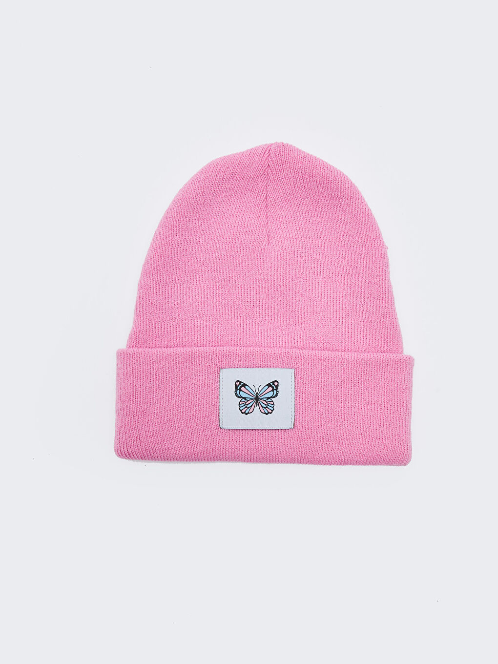 قبعة صغيرة مطبوع عليها علامة الفراشة للبنات-2
