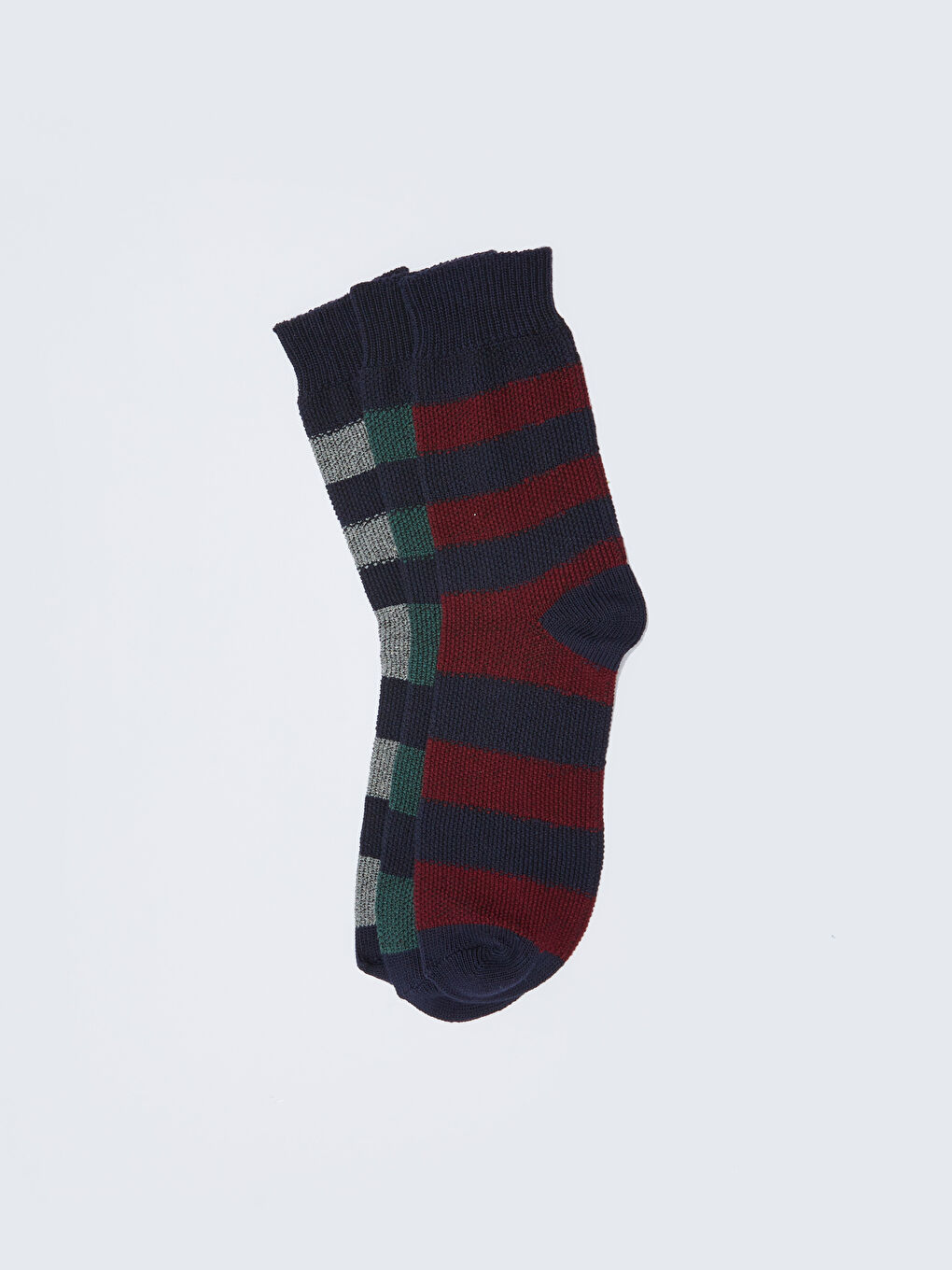 Striped Men's Ankle Socks 3-pack