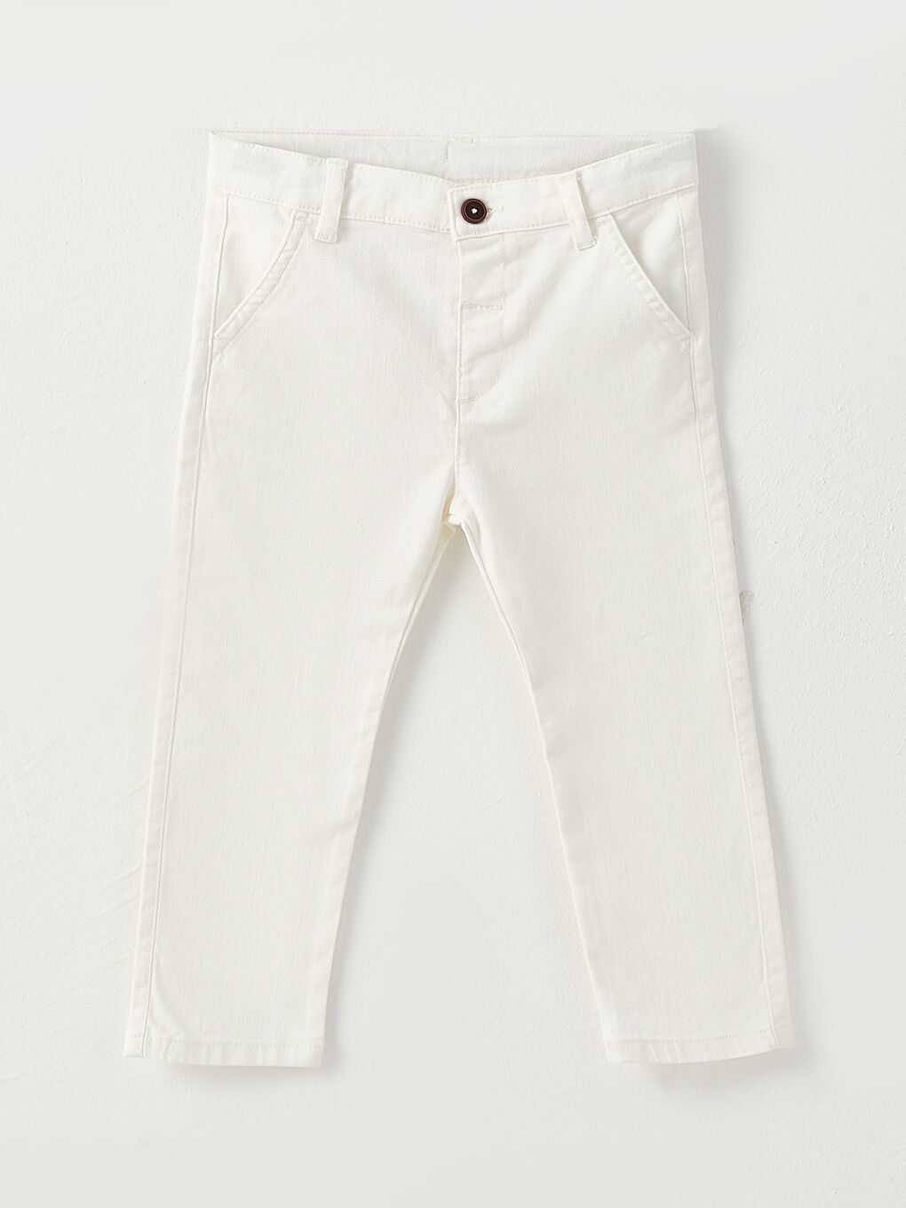 Ekru Basic Erkek Bebek Pantolon