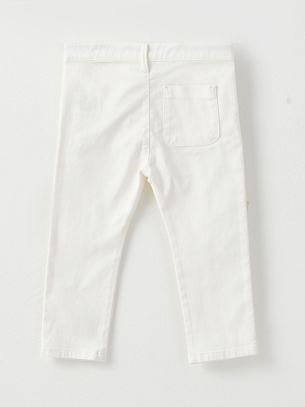 Ekru Basic Erkek Bebek Pantolon-1