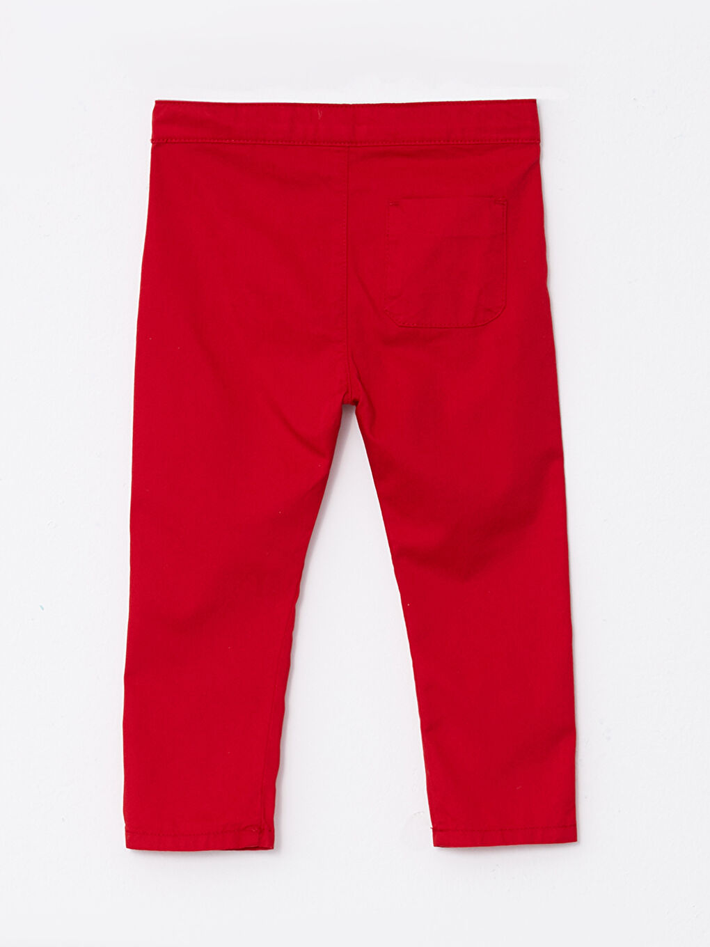 Kırmızı Basic Erkek Bebek Pantolon-1