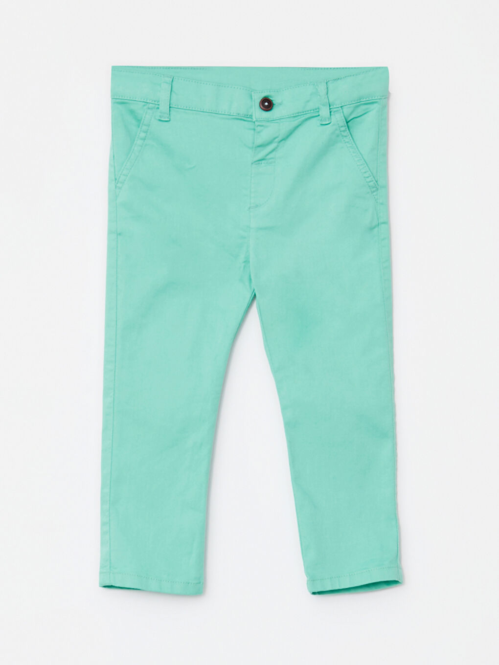 Yeşil Basic Erkek Bebek Pantolon