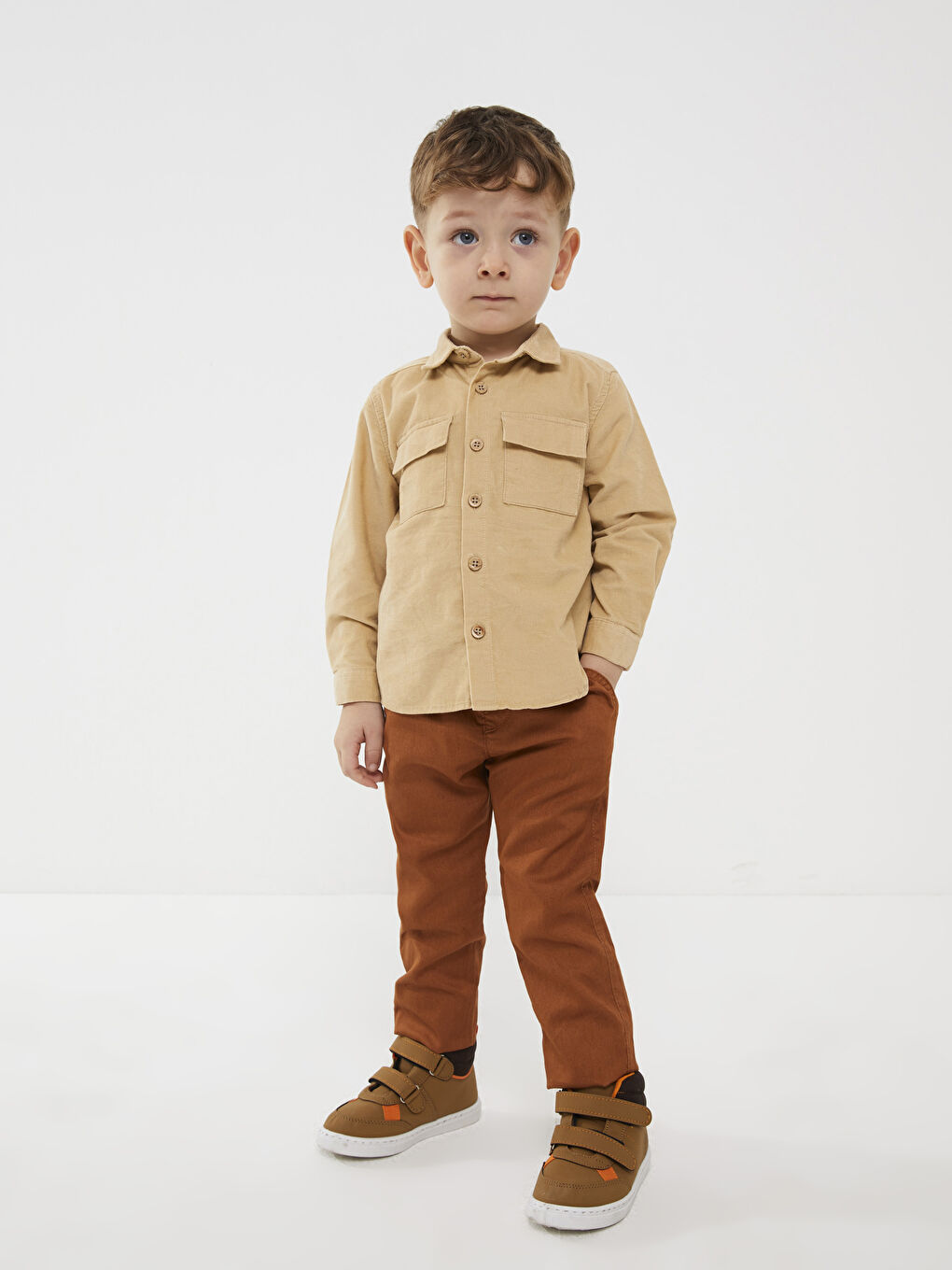 بنطلون بسيط للأولاد الرضع-1