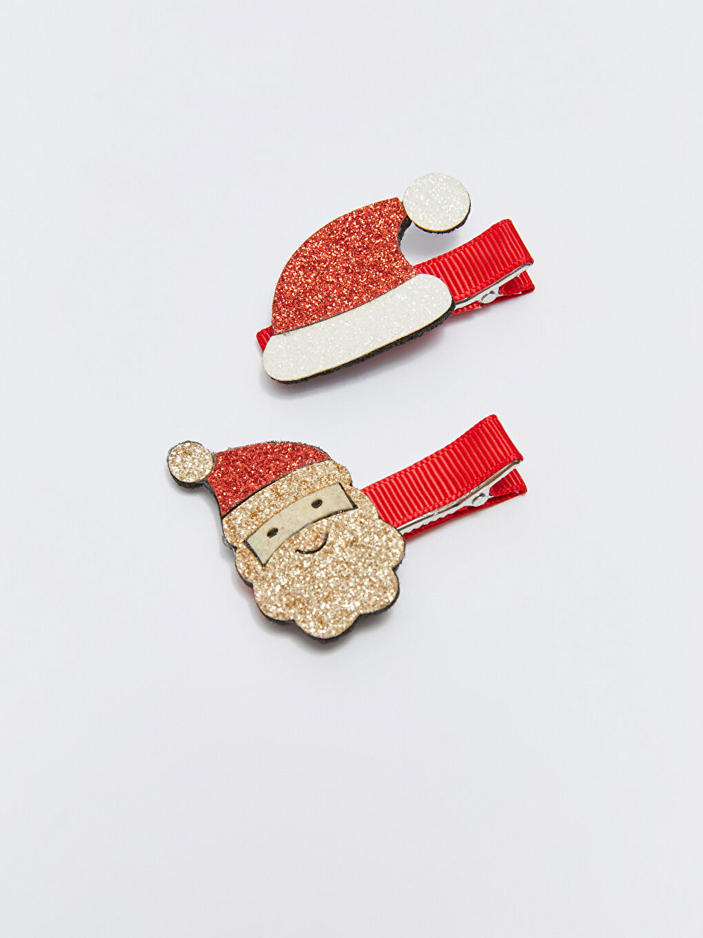 LC Waikiki Christmas Themed Baby Girl Hair Clip 2 Pack -W2GM19Z1-SNJ