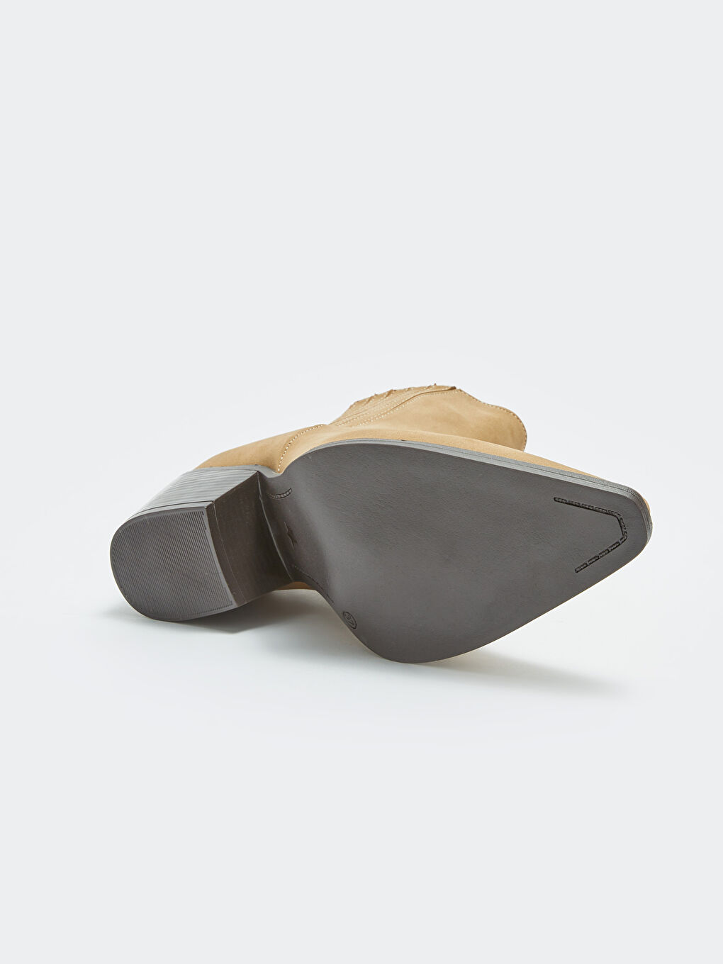 Kahverengi Yanları Lastik Detaylı Kadın Bot-3