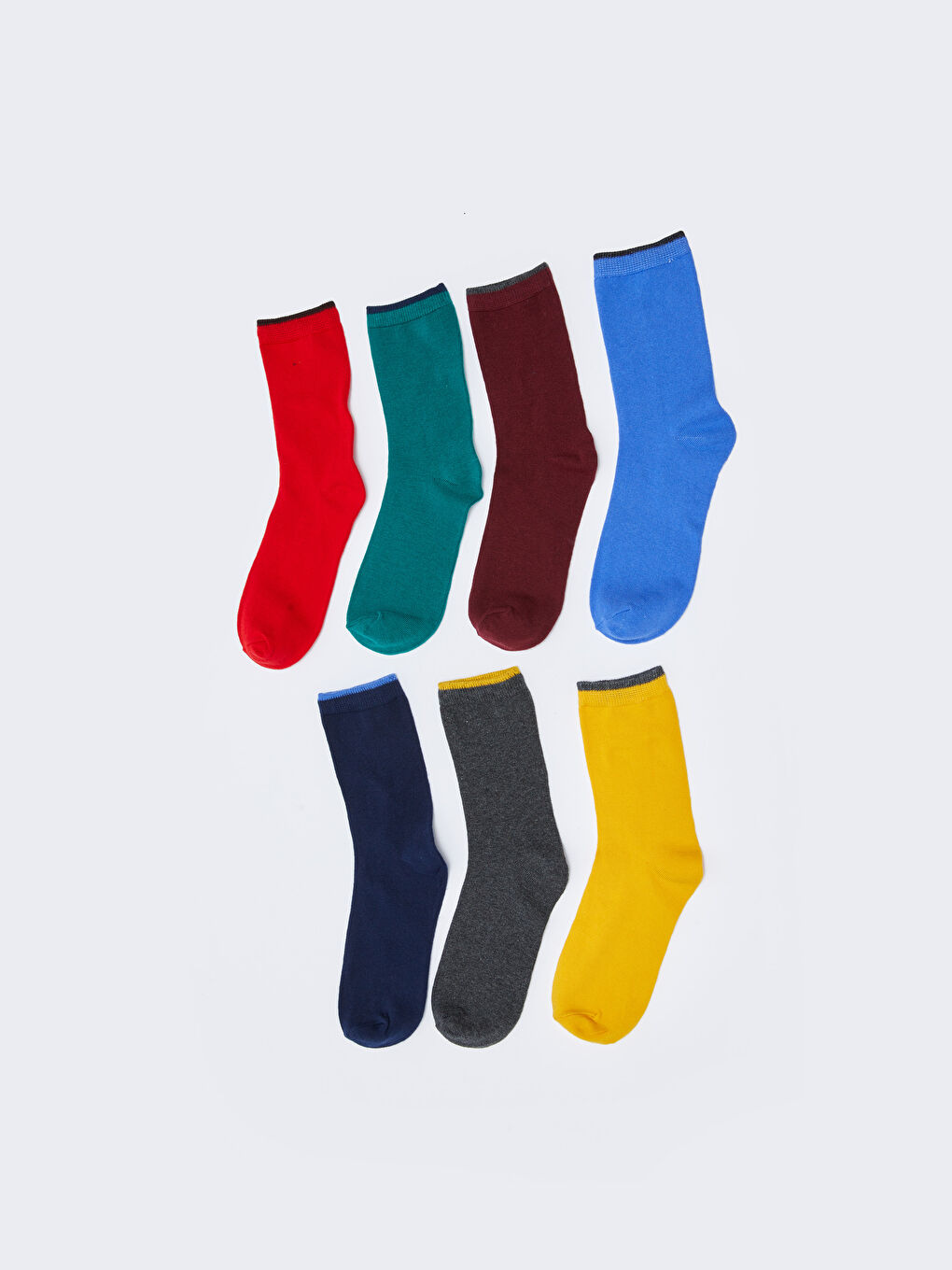 Basic Boys' Ankle Socks 7 Pack-1
