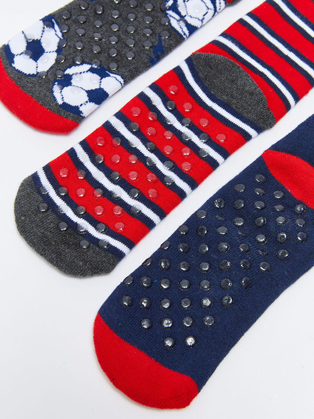 LCW Kids Patterned Boys' Ankle Socks 3-pack -W2GN07Z4-K00