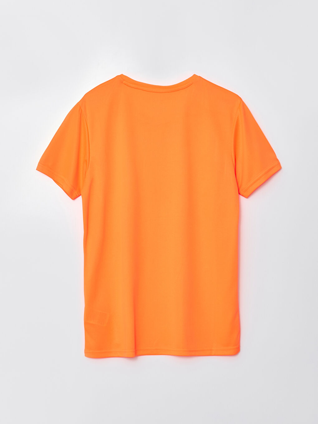 تيشيرت رياضي كم قصير بياقة دائرية للرجال-6