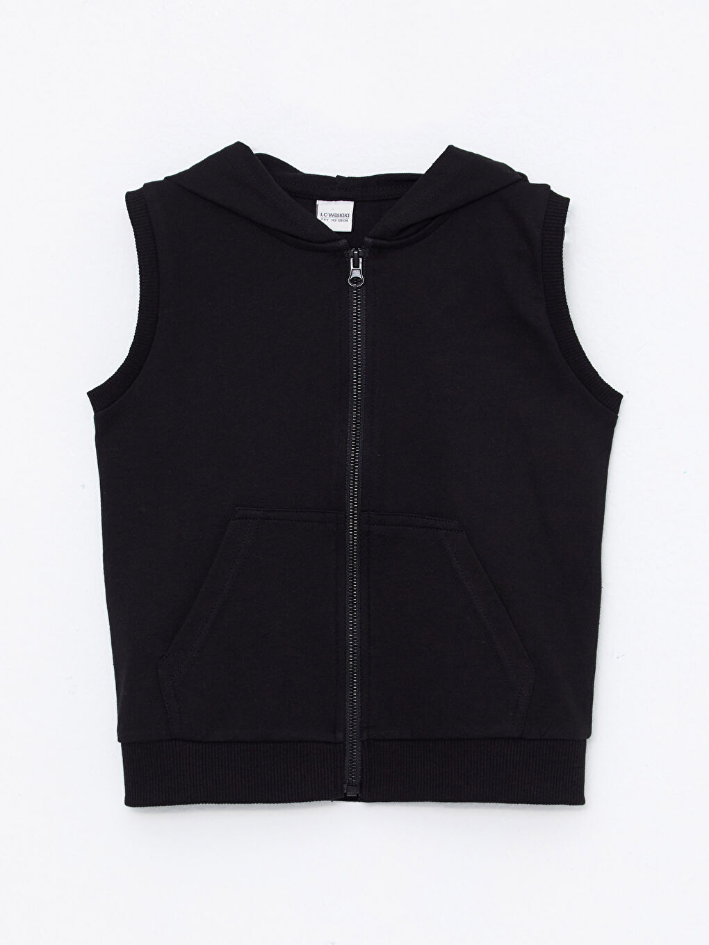 Hooded Basic Girls' Waistcoat