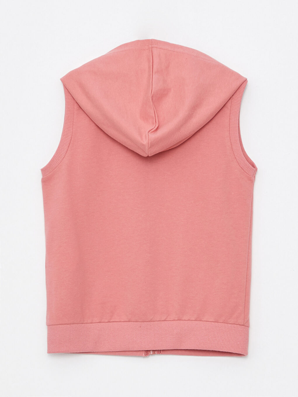 صدرية أساسية مزودة بغطاء رأس للبنات-1