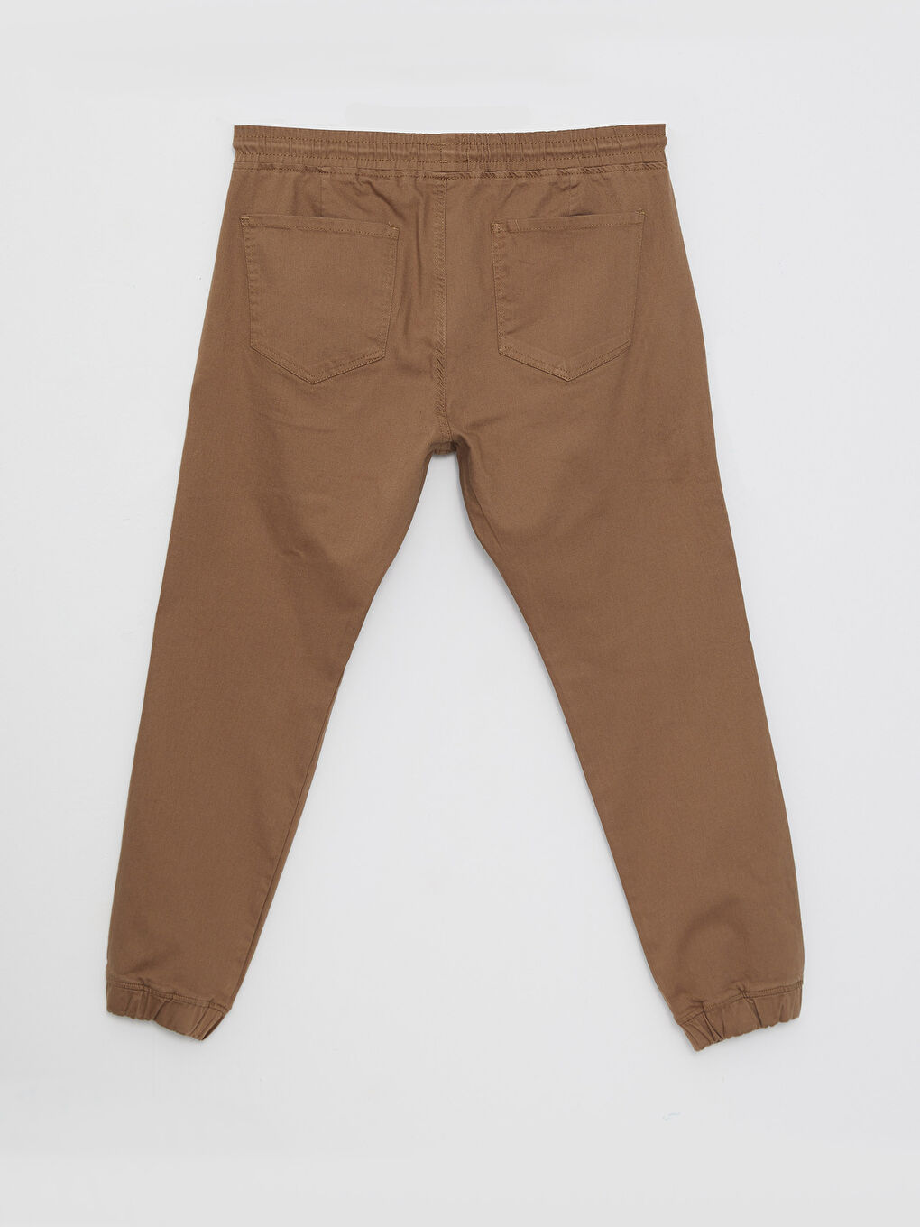 Slim Fit Twill Men's Trousers-6