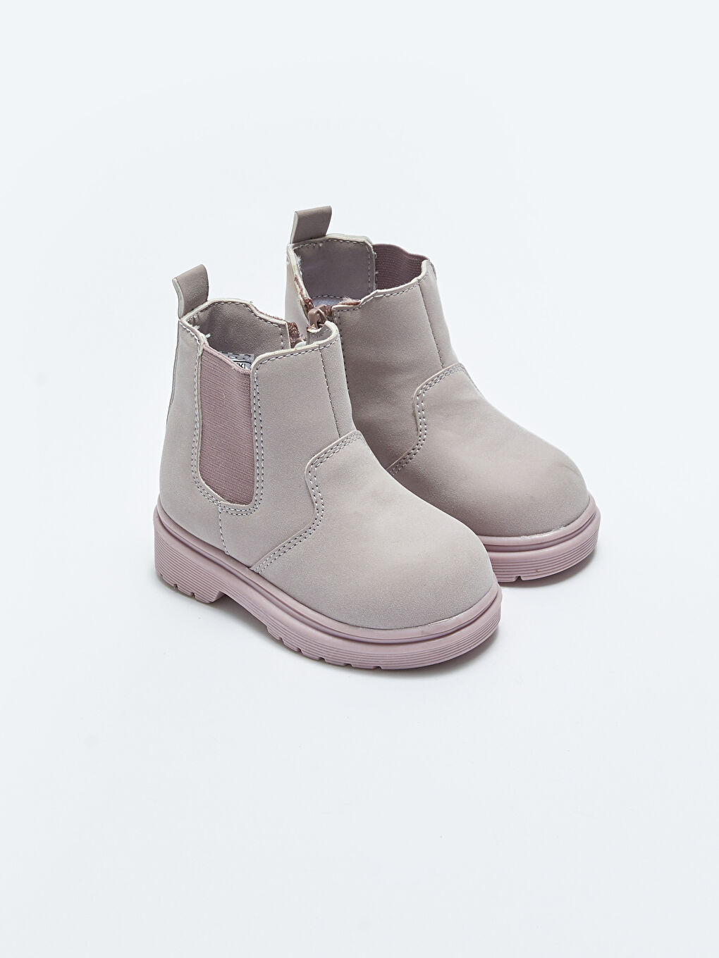 Lila Fermuarlı Kız Bebek Bot