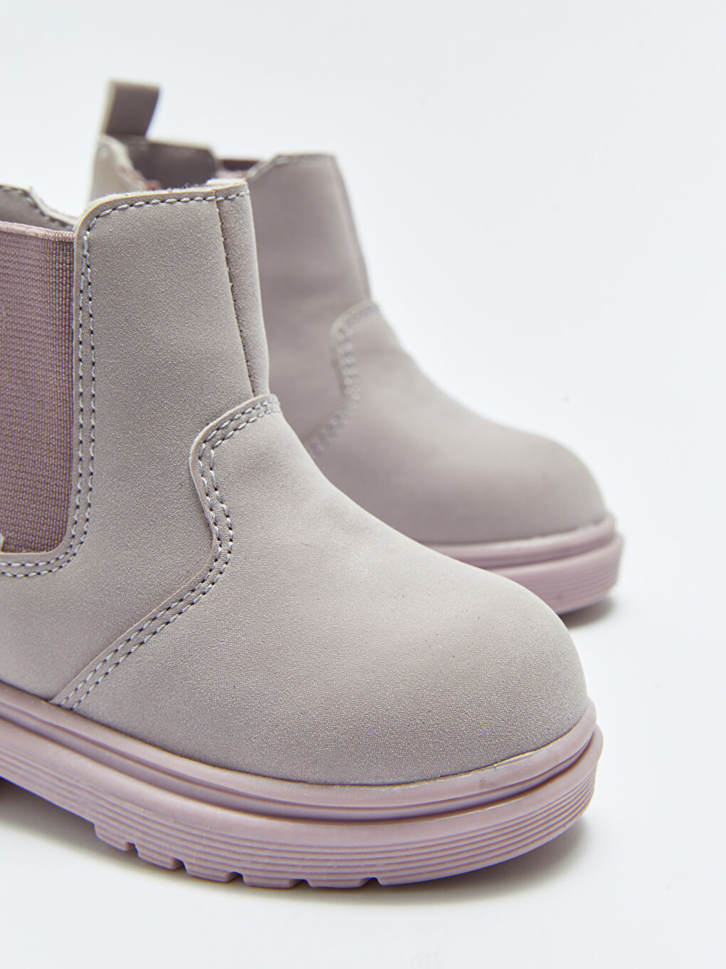 Lila Fermuarlı Kız Bebek Bot-2