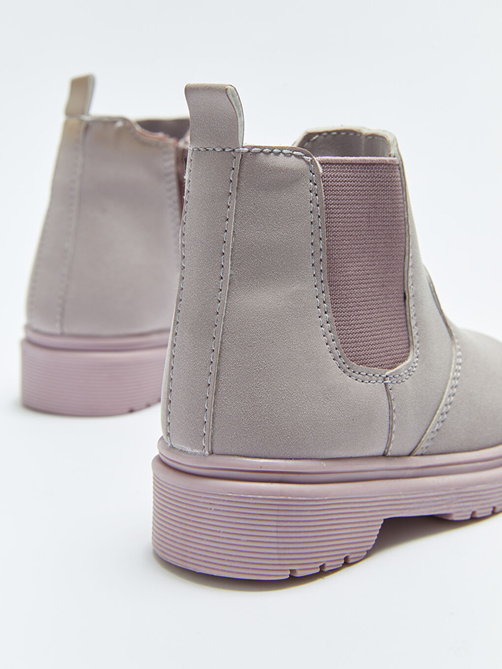 Lila Fermuarlı Kız Bebek Bot-4