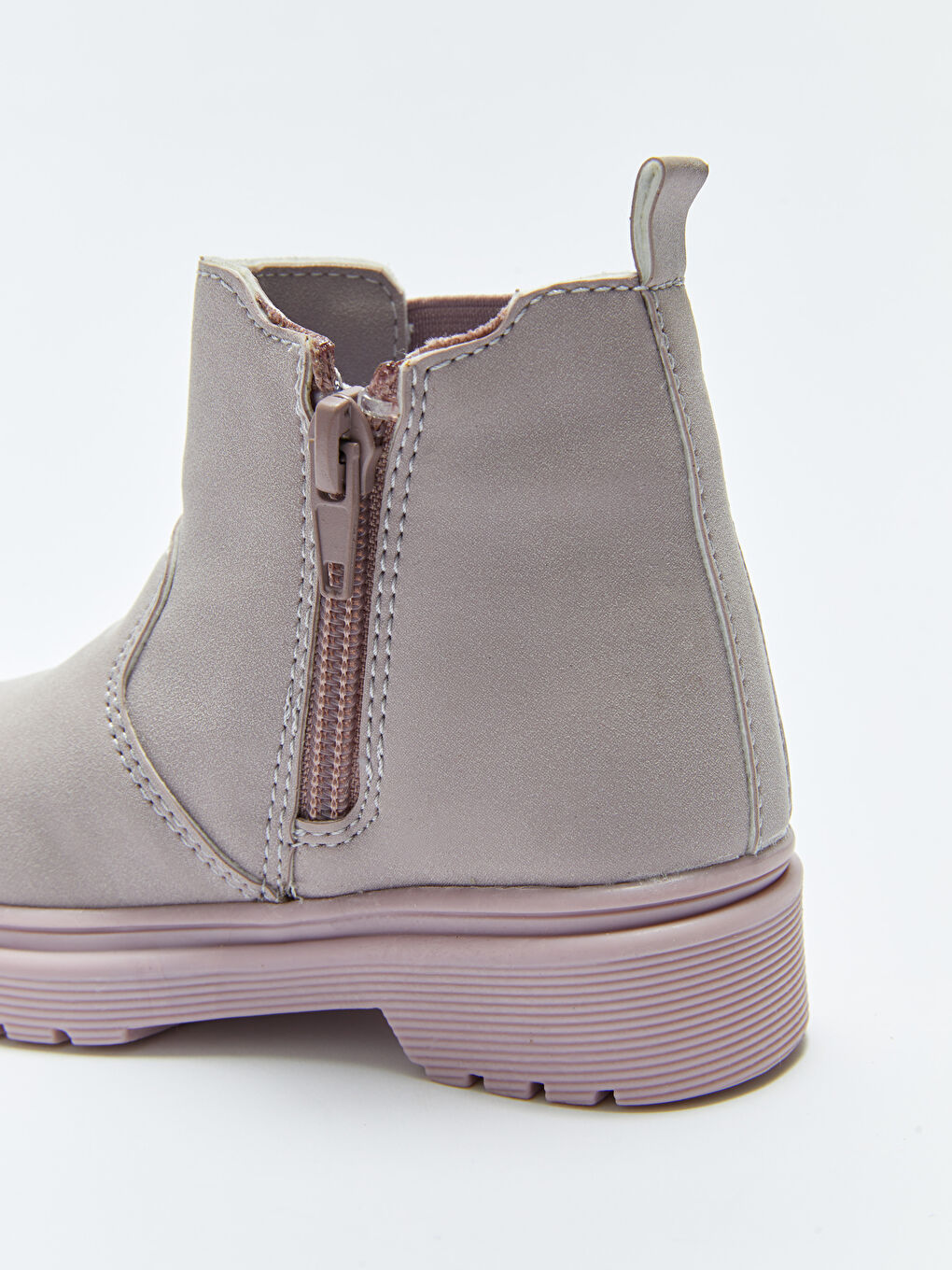 Lila Fermuarlı Kız Bebek Bot-5