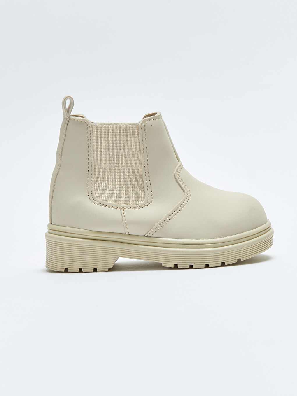 Beyaz Fermuarlı Kız Bebek Bot-1