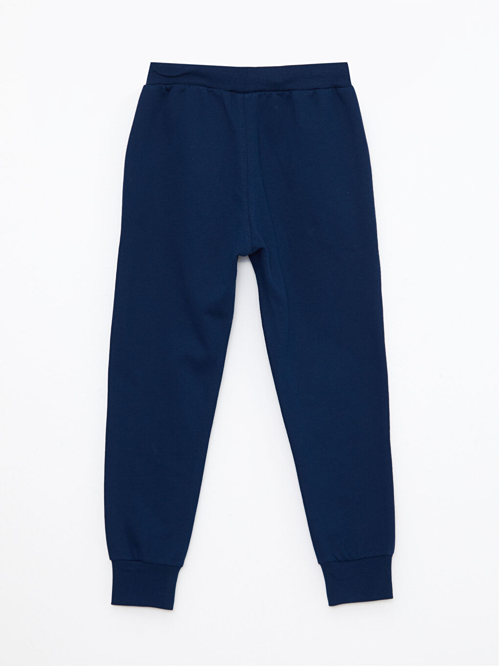Lacivert Beli Lastikli Baskılı Erkek Çocuk Jogger Eşofman Altı-1