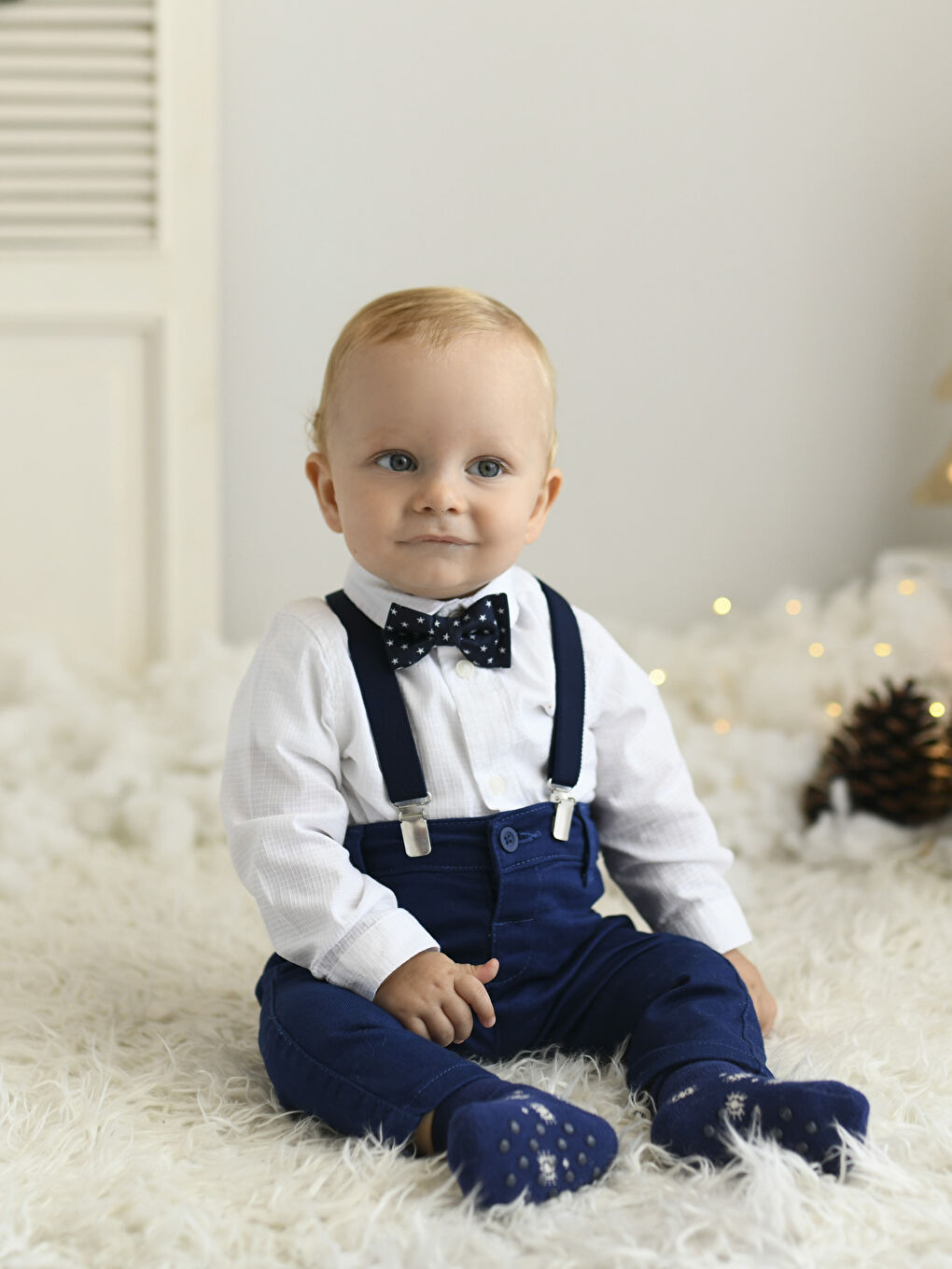 LC Waikiki Baby Boys' Suspenders and Bow Tie 2 Pack Set -W2GP93Z1-HKF